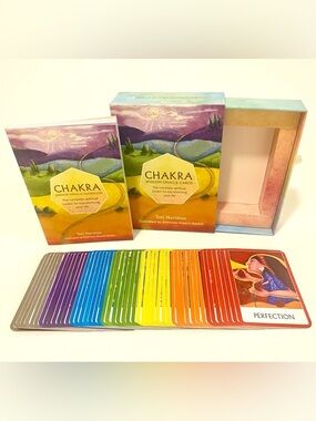 NWOT Chakra Wisdom Oracle Cards with GuideBook by Tori Hartman
